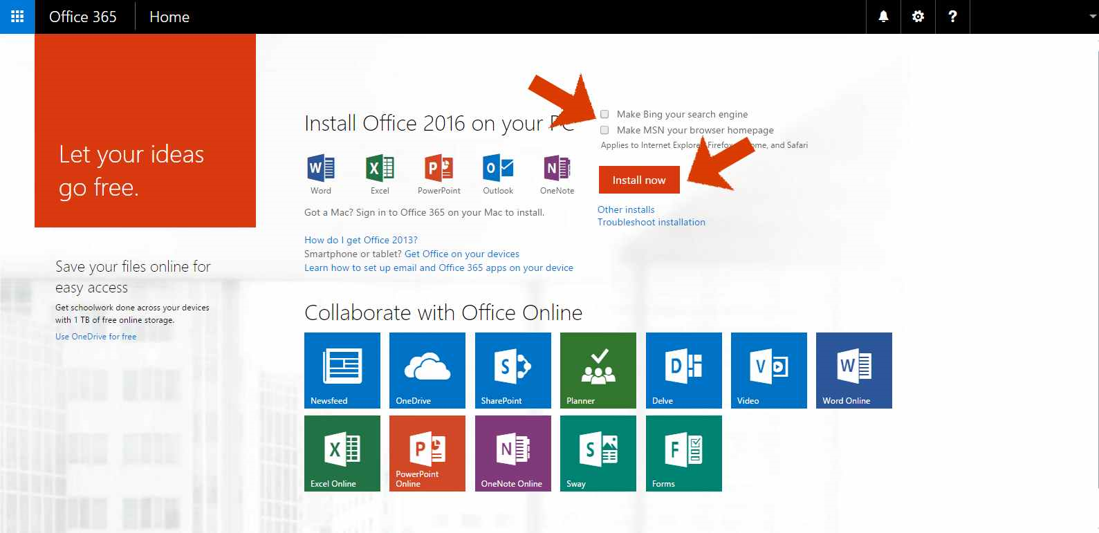 Microsoft Office Education download and install