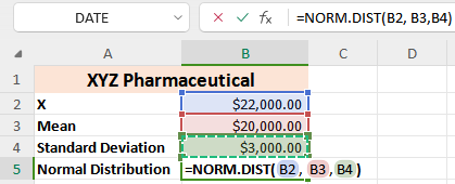 WPS Office Standard deviation