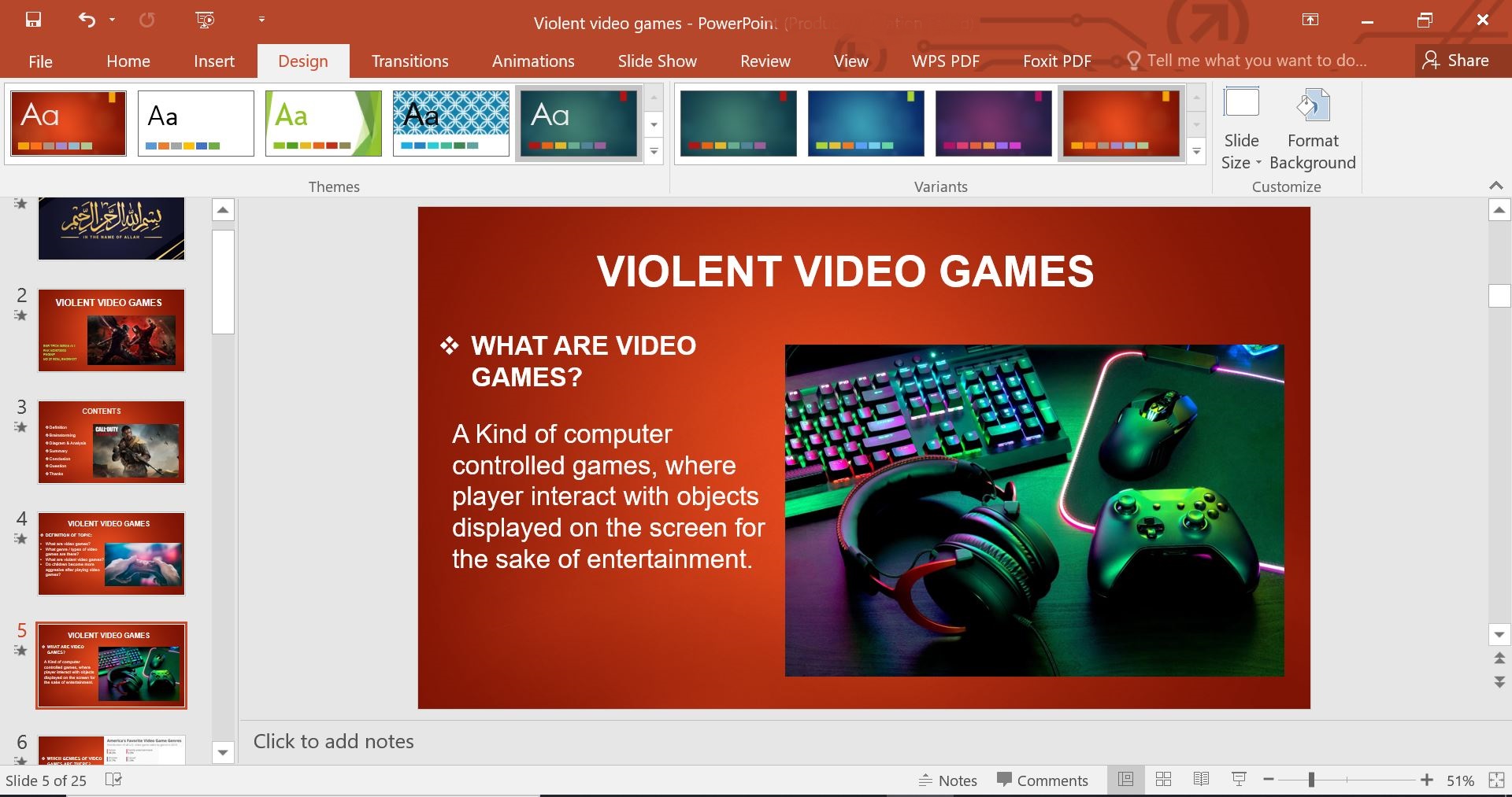How to Share One Slides from PowerPoint in a presentation