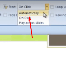 choosing the automatically option