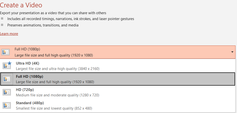 Select quality