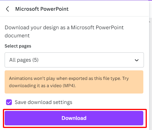 Download in Progress