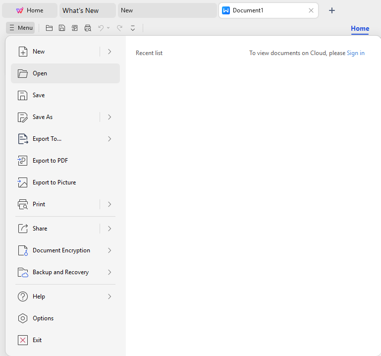 WPS Office Save Changes
