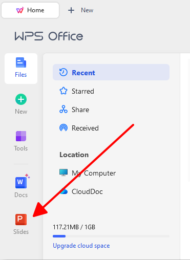 WPS Presentation icon