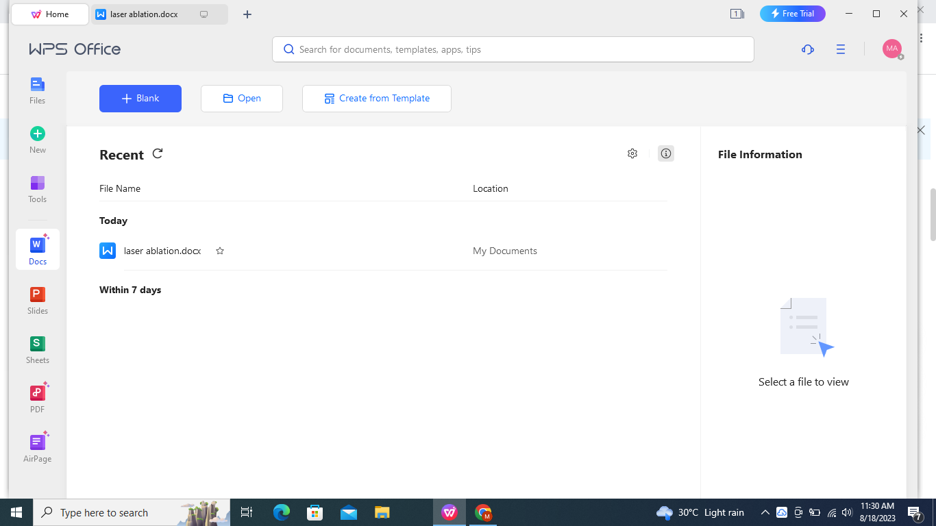 How to Set a 1-inch Margin in WPS Office (Step-By-Step)