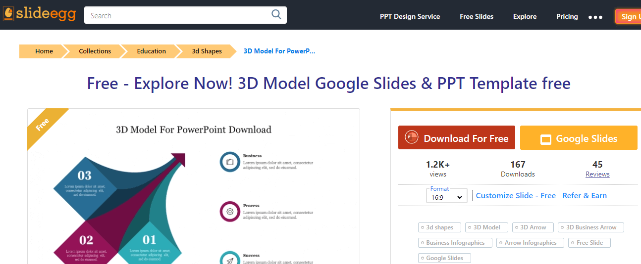 Browse or search for the 3D model you need
