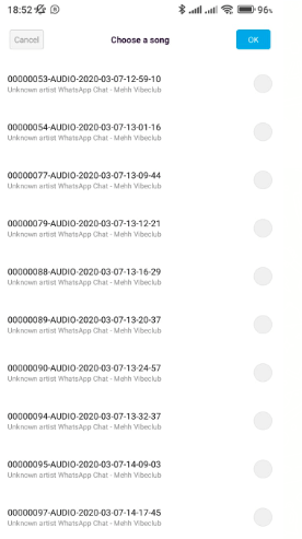 Audio files in Android