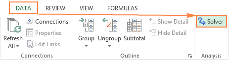 solver command