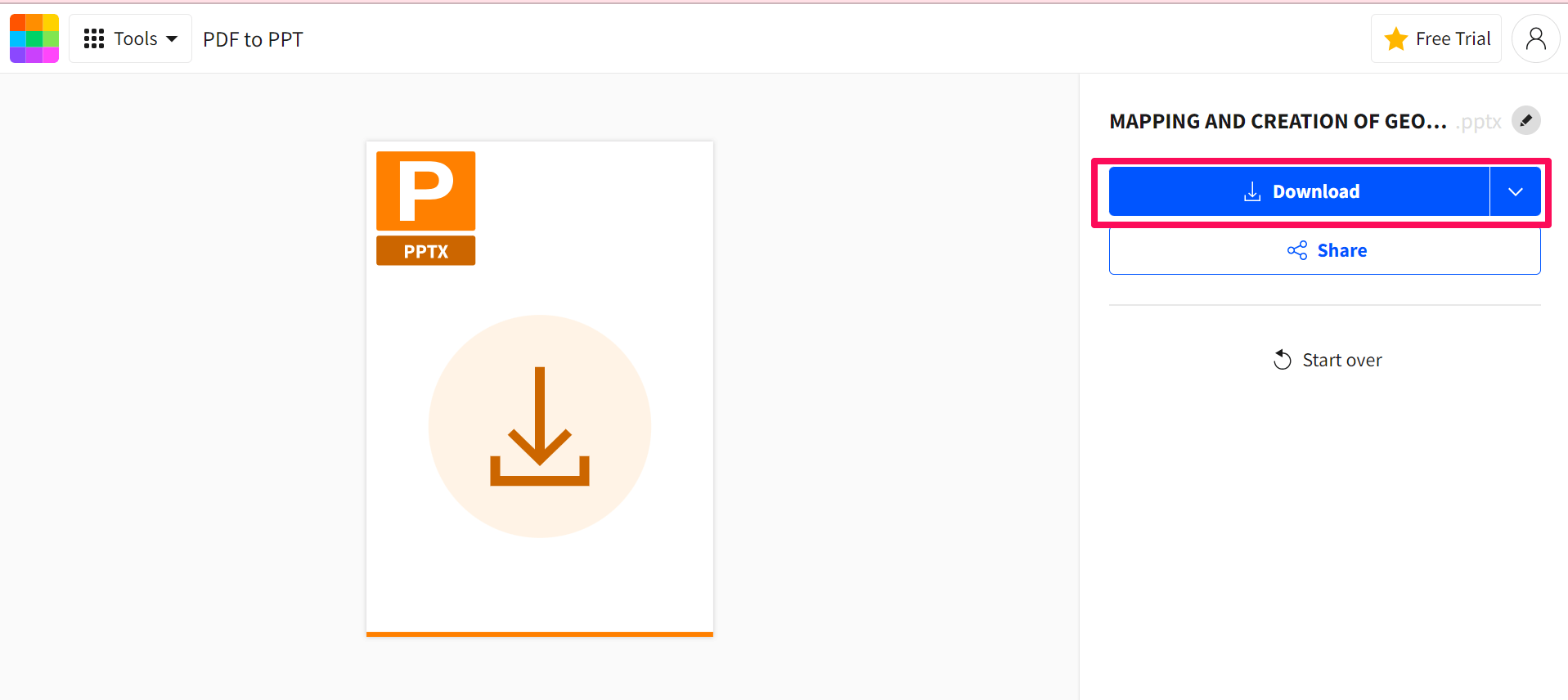 Click on Download to get the compressed file