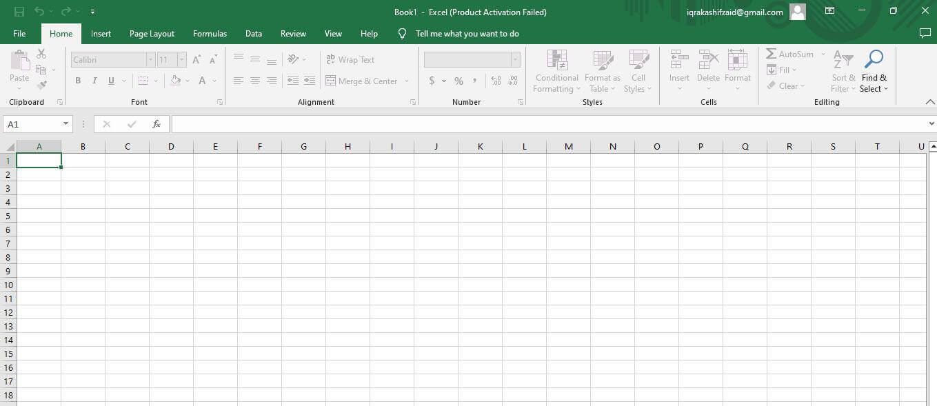 Open Excel