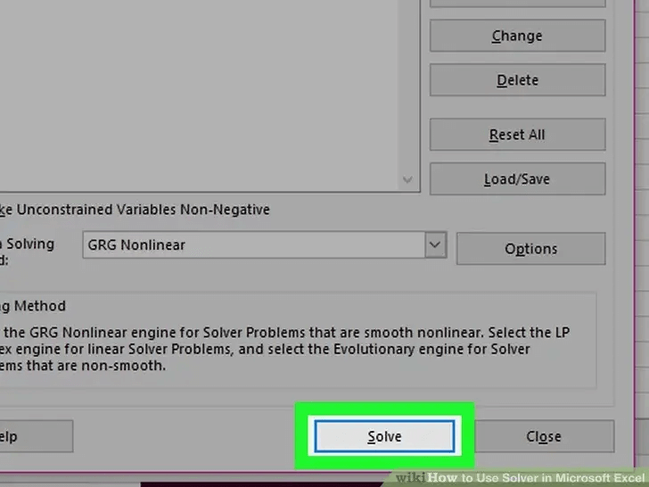 Run Solver
