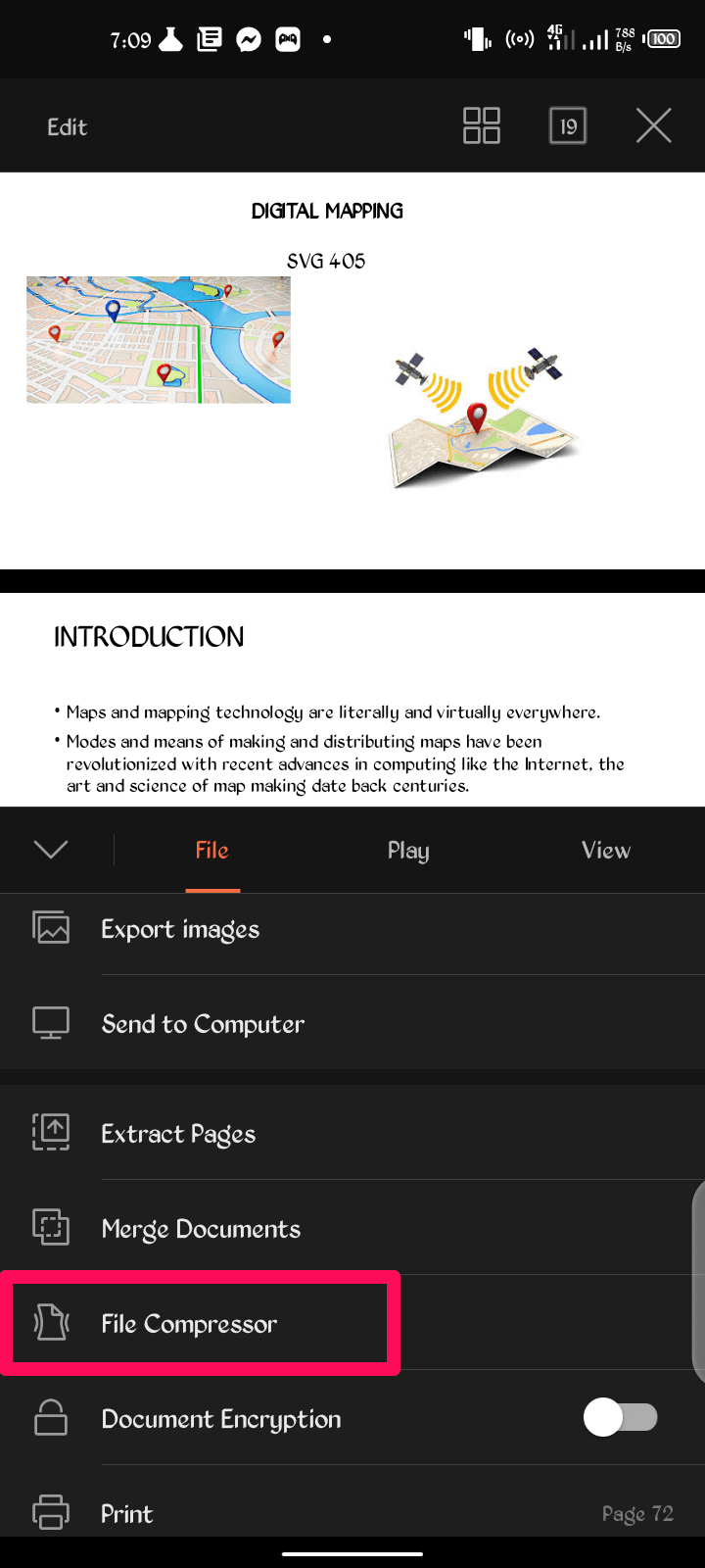 Scroll down and select File Compressor