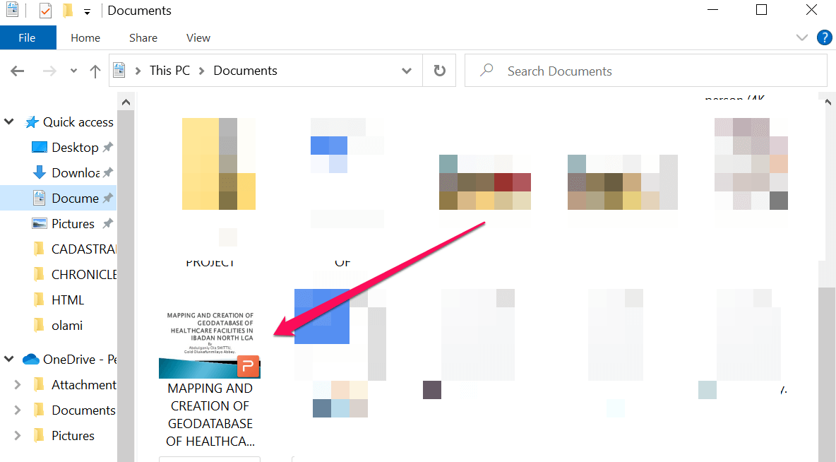file selection in manager