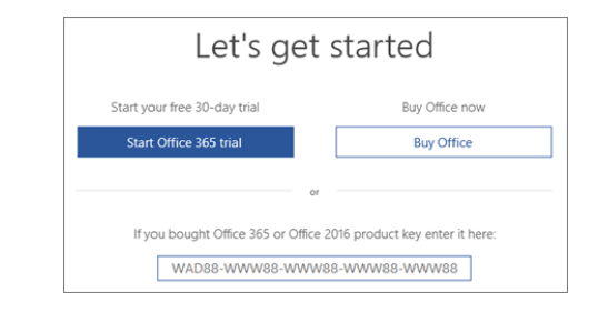 Let’s get started popu