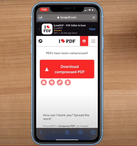 How To Compress PDF Easily For Free Using ILovePDF