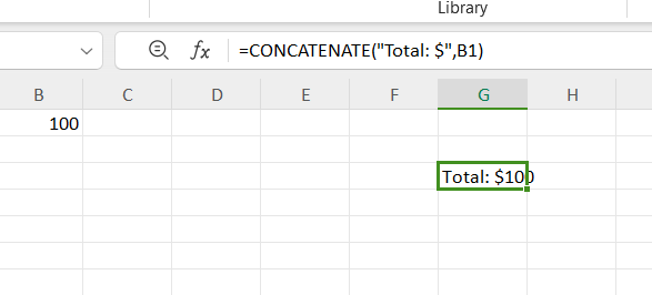 Concatenating Text and Symbols in WPS Office