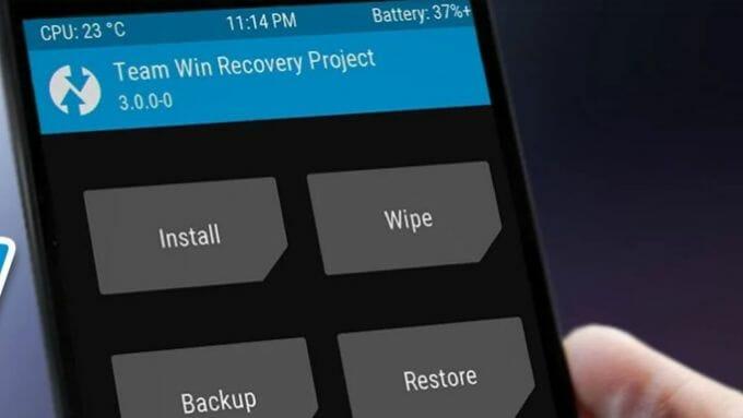Install a custom recovery