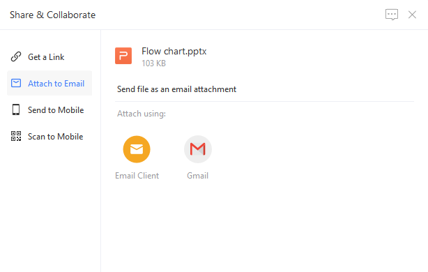 WPS Office share Presentation
