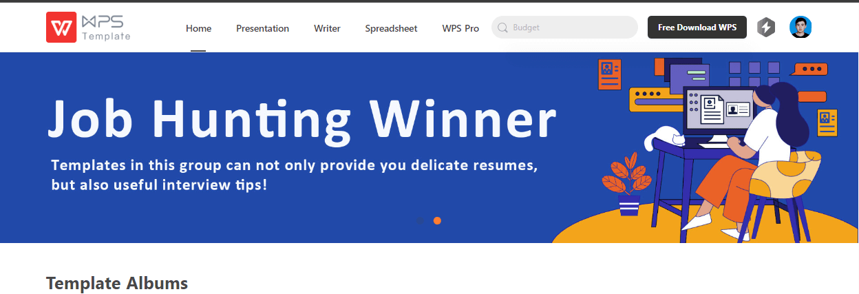 Tienda de WPS Templates