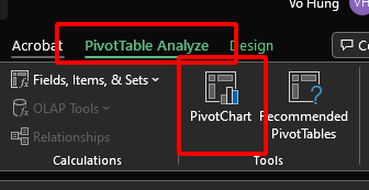 Generate Pivot Charts