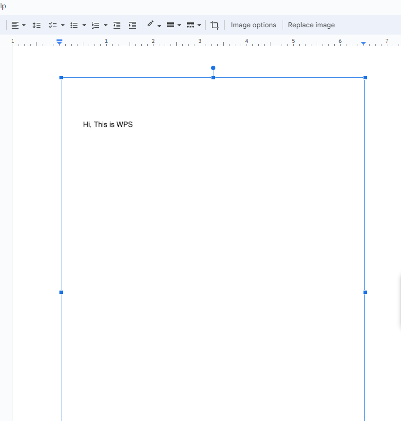 PDF file inserted as an image
