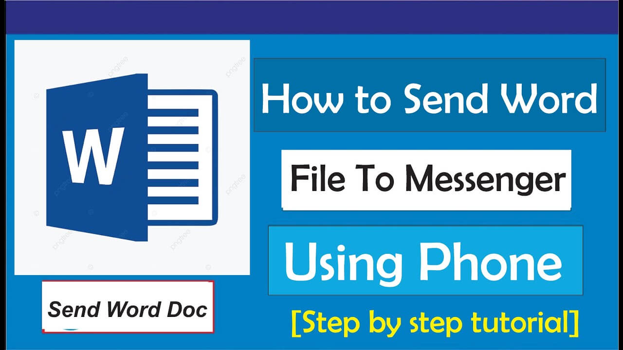 How to Send Word Document on Messenger for Android
