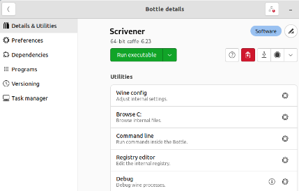 Scrivener for running