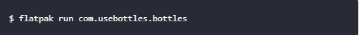 command for bottles
