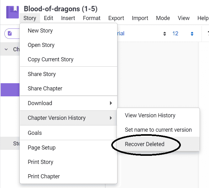 Livingwriter version history