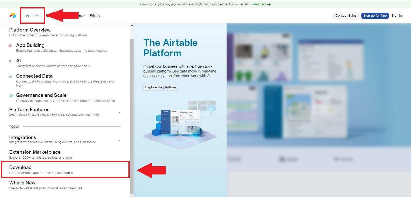 Airtable download