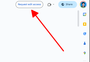 Request Edit Access