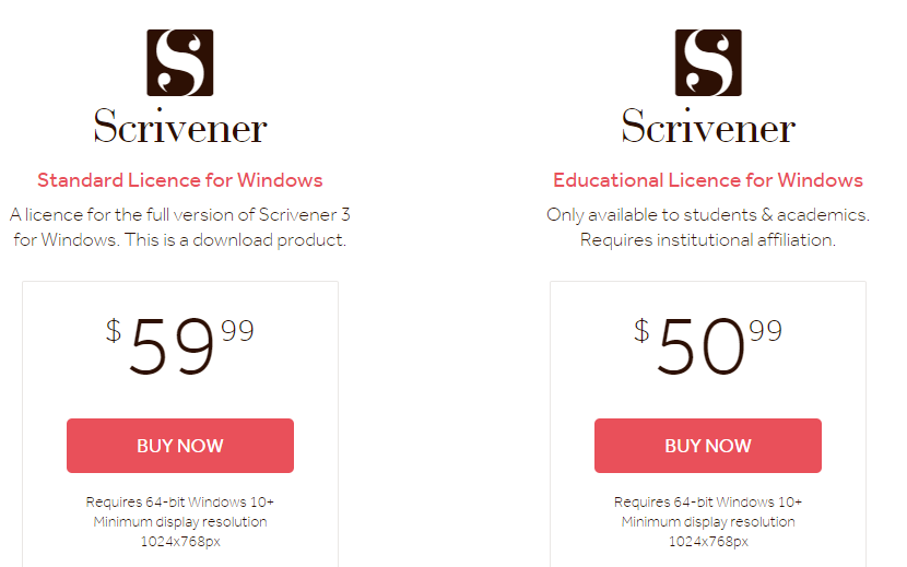 Scrivener for Windows