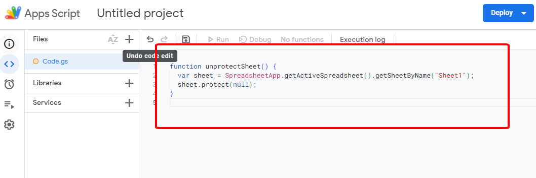 Save the script file.