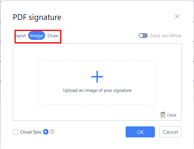 Create signature