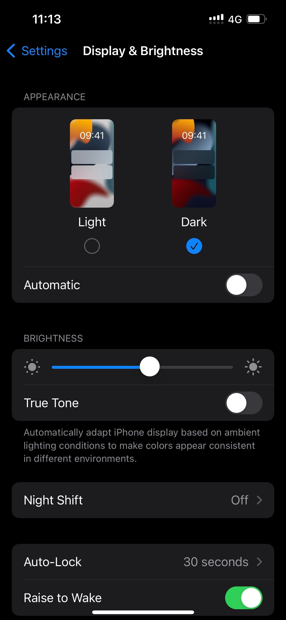Dark Mode of Android Device.