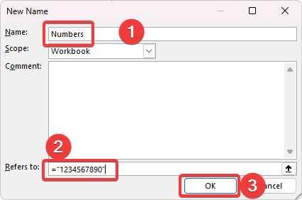 configure new name fields