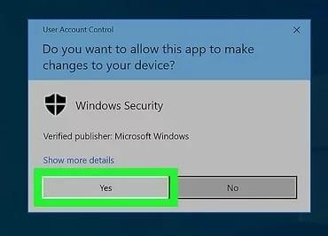 Disabling antivirus protection on Windows PC