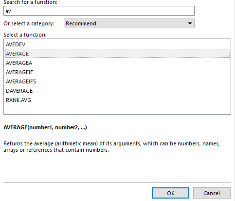 Choose Your Desired Function