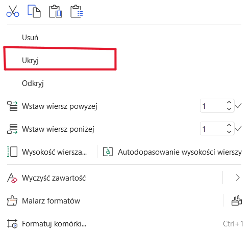 wybierz 