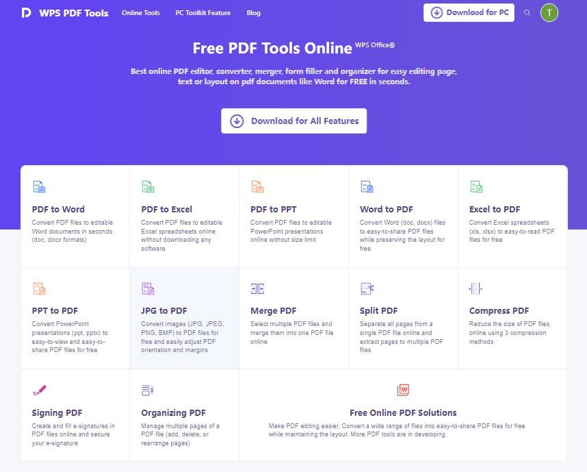  WPS PDF Tools