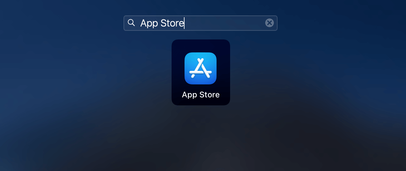 App Store Icon on Mac Launcher