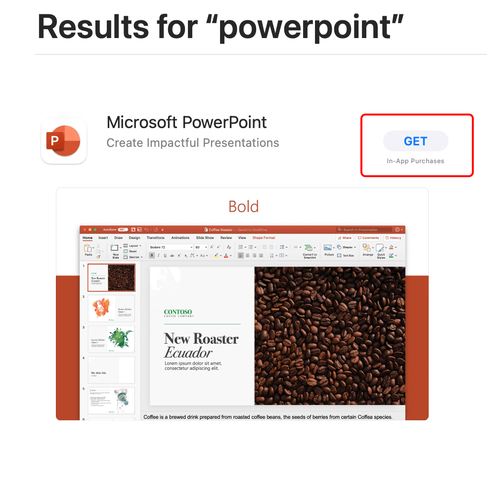 powerpoint mac app