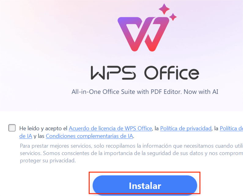 Instala WPS