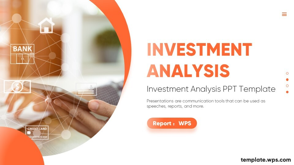 Business Style Investment Analysis template wps office