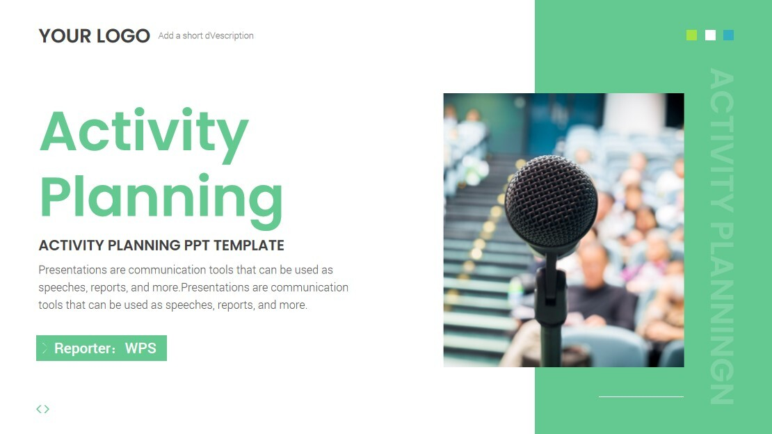 Green Business Activity Planning template wps