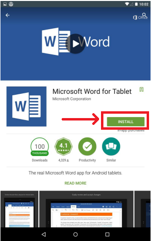 Samsung Microsoft Office apps download