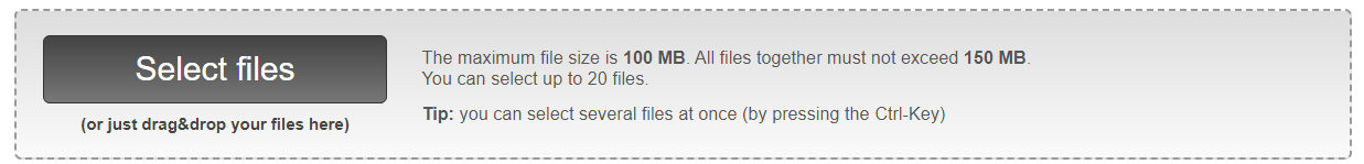 Select file