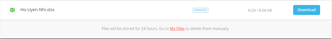  Click download