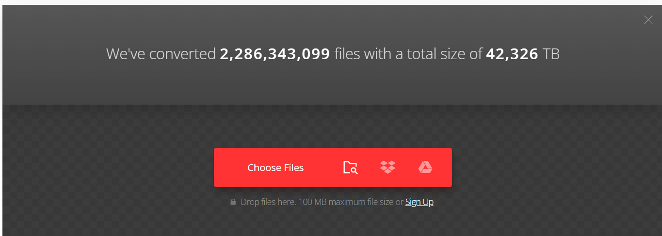 Select choose file