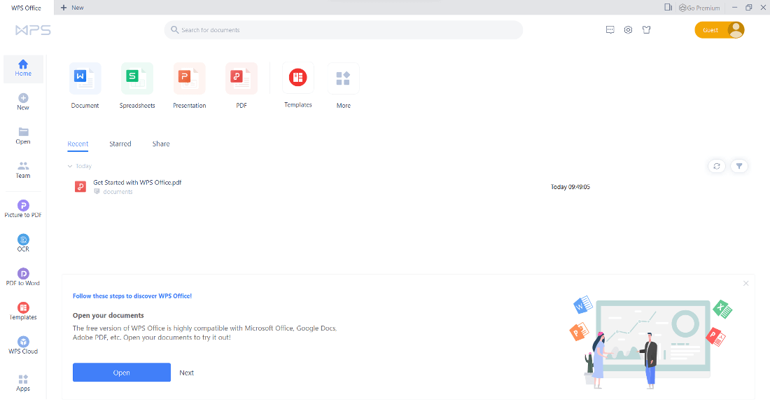 WPS Office Installation Process